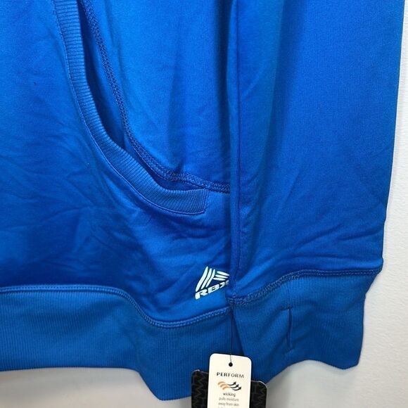 RBX Women’s Blue Activewear Pullover Hoodie Size Medium - Picture 3 of 9